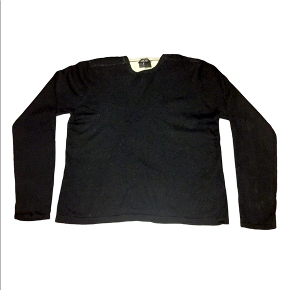 (L) Kid’s DKNY Black Wool Sweater - Picture 1 of 3